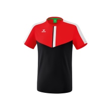Erima Sport-Tshirt Squad (100% Polyester) rot/schwarz Jungen